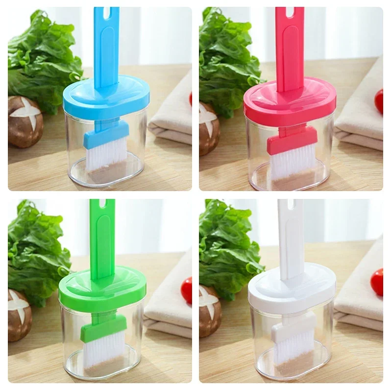 High Temperature Oil Brush Resistant Silicone Bottle Brush Portable Barbecue Oil For Kitchen Baking Pancake Oil Brush Tool