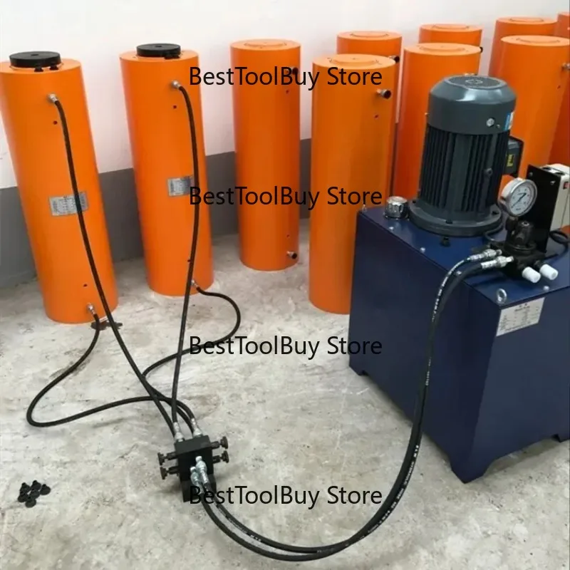 Synchronous Lifting Unified Hydraulic Jacking System Integrated Hydraulic Jacking System for Heavy Duty Lifting