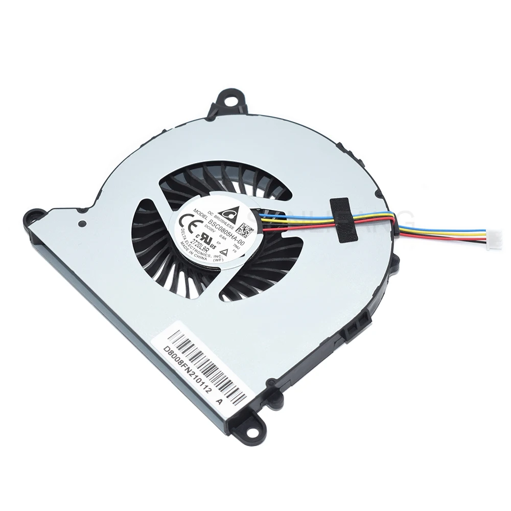 New CPU Cooling Fan For Intel NUC8I7BEH NUC8 I3 I5 I7 Computer Fan BSC0805HA-00 DC05V 0.60A 1Z24L9R 4 PIN