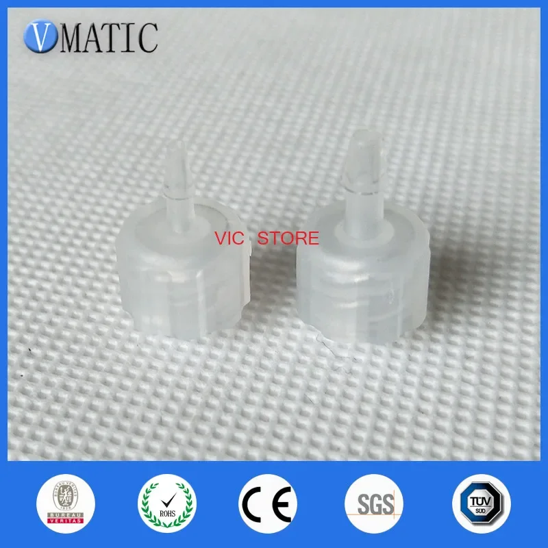 Free Shipping 100 Pcs Male Luer Lock Syringe Fast Fitting Connectors 1/16'' Inch