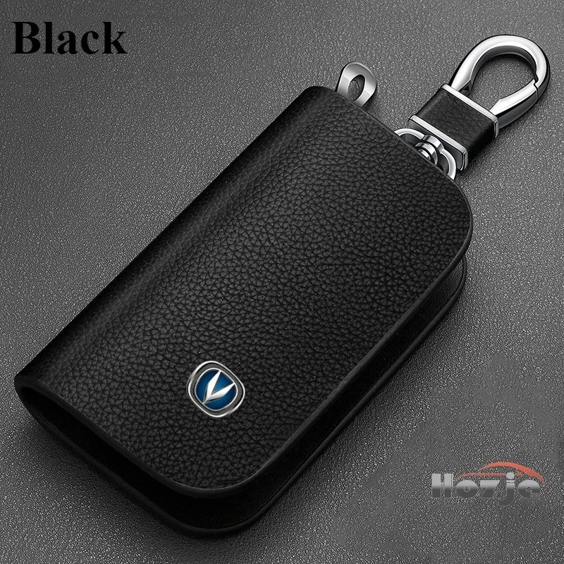 

Car Leather Key Case Zipper Key Cover for Changan UNI-V UNI-T UNI-K UNI-S UNI-Z CS55PLUS CS35 CS15 CS85 CS95 Eado CS75 PLUS 2025