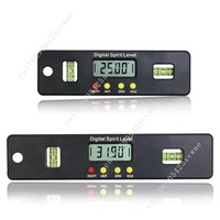Plastic Digital Strip Inclinometer Digital Protractor Inclinometer Level Box High Quality Angle Finder Range 100mm
