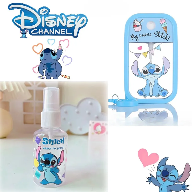 Disney Stitch 50ml Spray Bottle Kawaii Lilo & Stitch Perfusion Bottle Portable Packaged Travel Storage Bottle Girls Holiday Gift