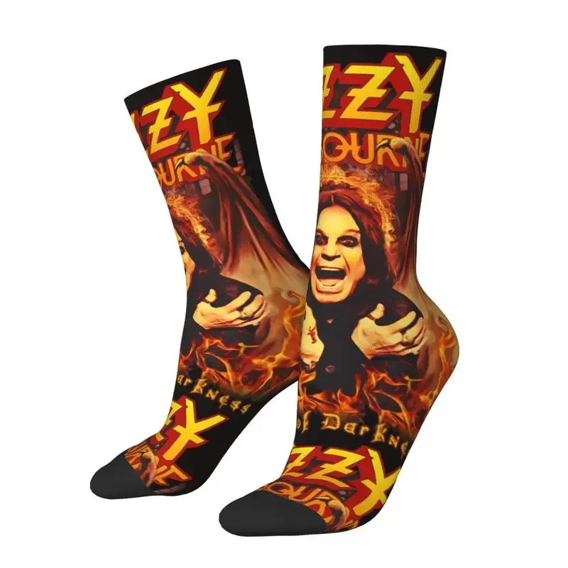 Ozzy Osbourne Demon Wings Ozzy Unisex Winter Socks Running Happy Socks Street Style Crazy Sock