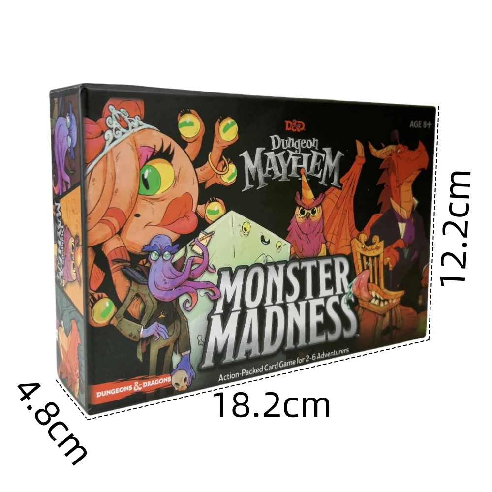 Baldur's Gate Dungeon Mayhem Board Games Monster Madness Card English version Children's Toy Gift