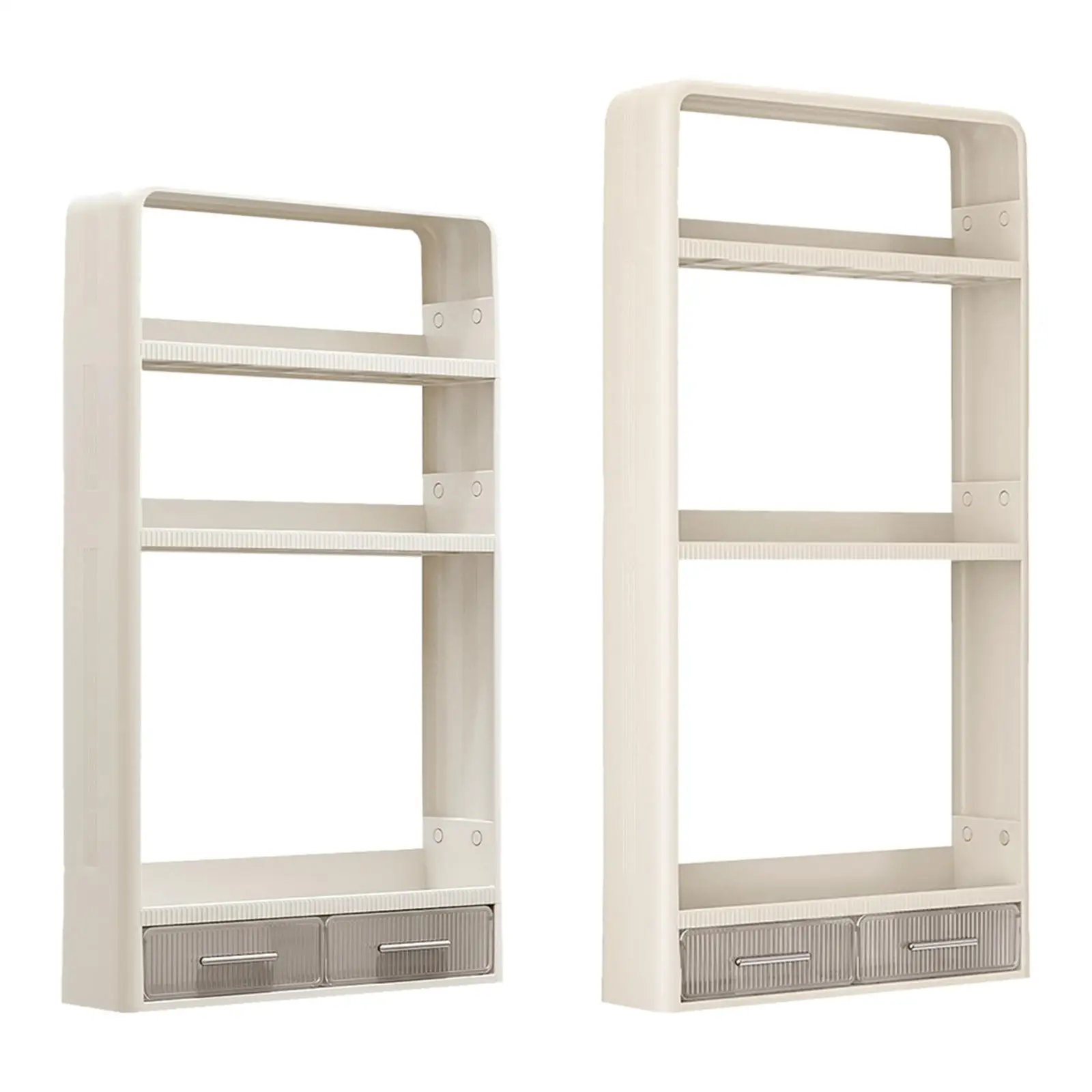 Toilet Shelf Makeup Cosmetic Shelf Bathroom Storage Rack Bathroom Wall Shelves Wall Floating Shelves for Hotel Kitchen Bedroom