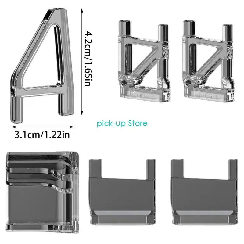 Q5WA Horizontal Stand Base Base para pantalla del soporte soporte 1Set/2pcs