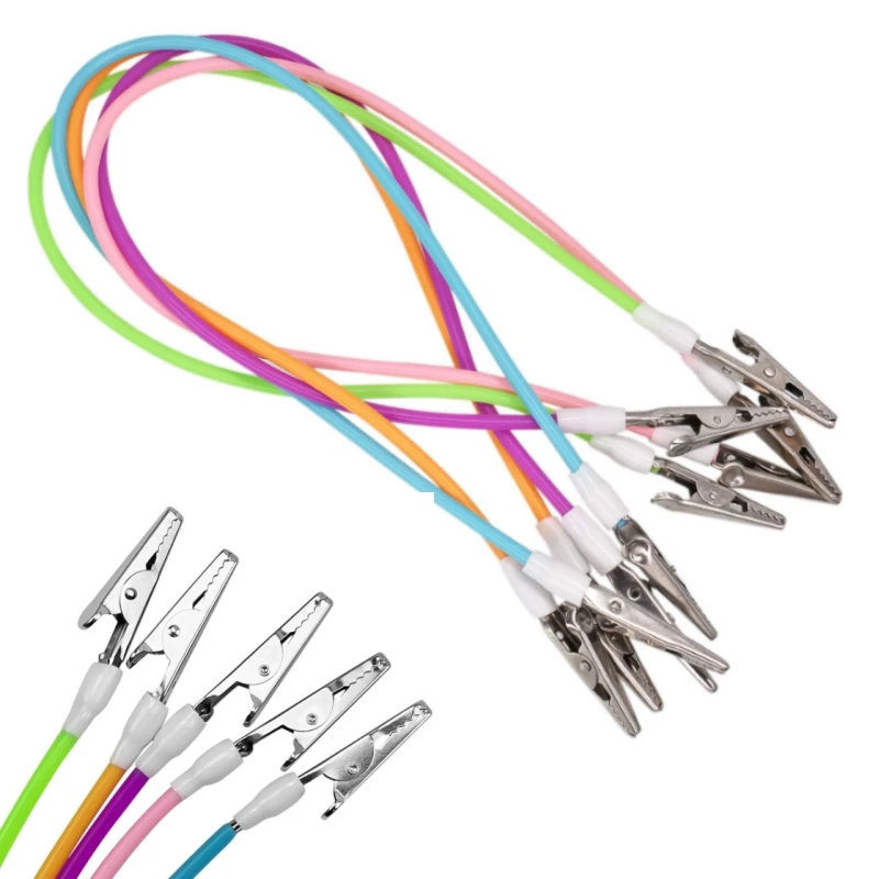 

1/5Pcs Dental Bib Scarf Clips Flexible Silicone Paper Saliva Towel Clamp Reusable Patient Napkin Holder Dentistry Supplies