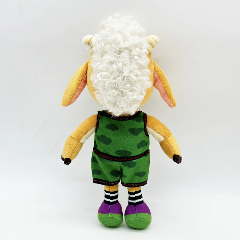 Filme de cabra macio recheado jogo anime travesseiro bonecas para o presente de natal aniversário do miúdo
