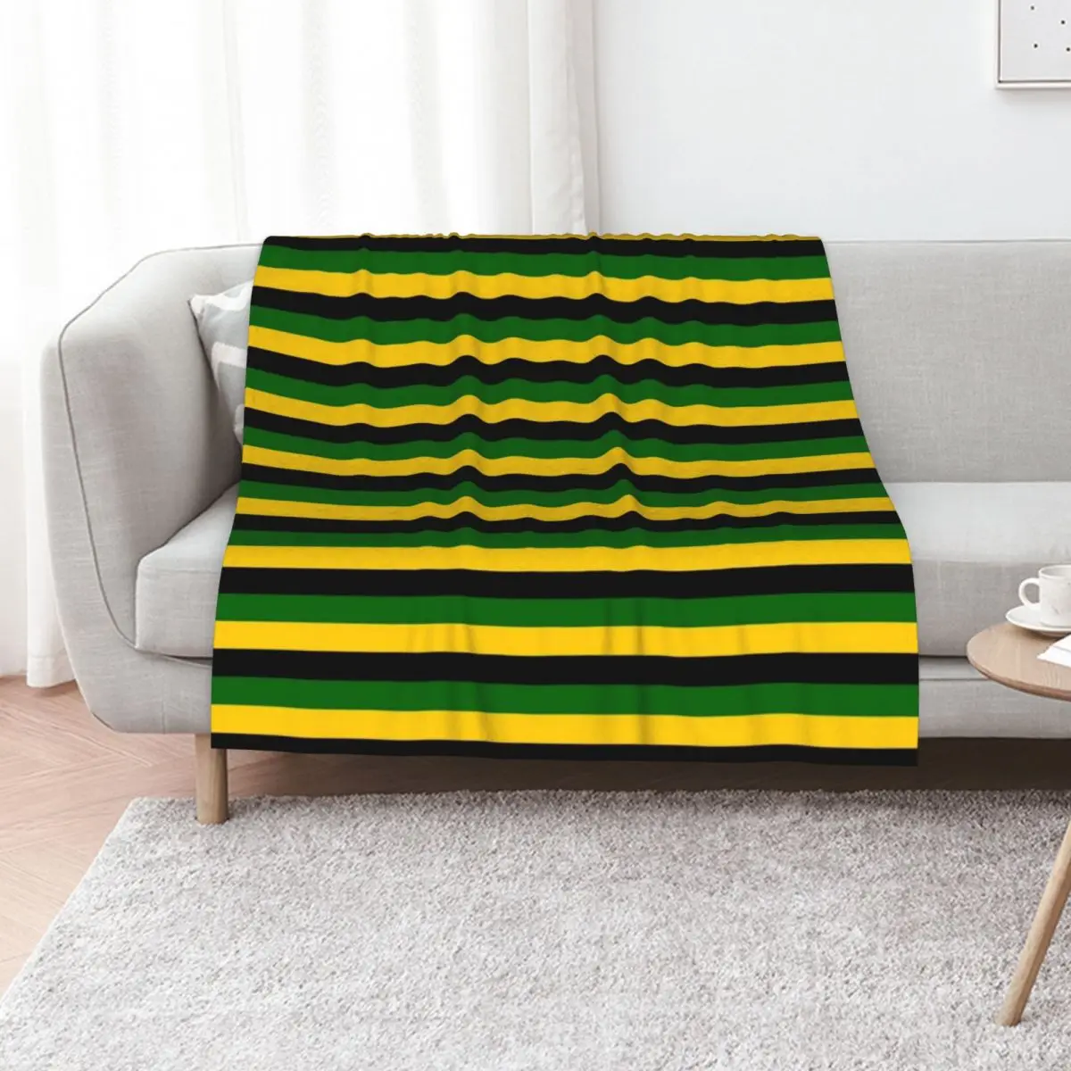 Northampton Saints Rugby Striped Throw Blanket Furrys anime Blankets For Bed for babies Travel Beautifuls Blankets