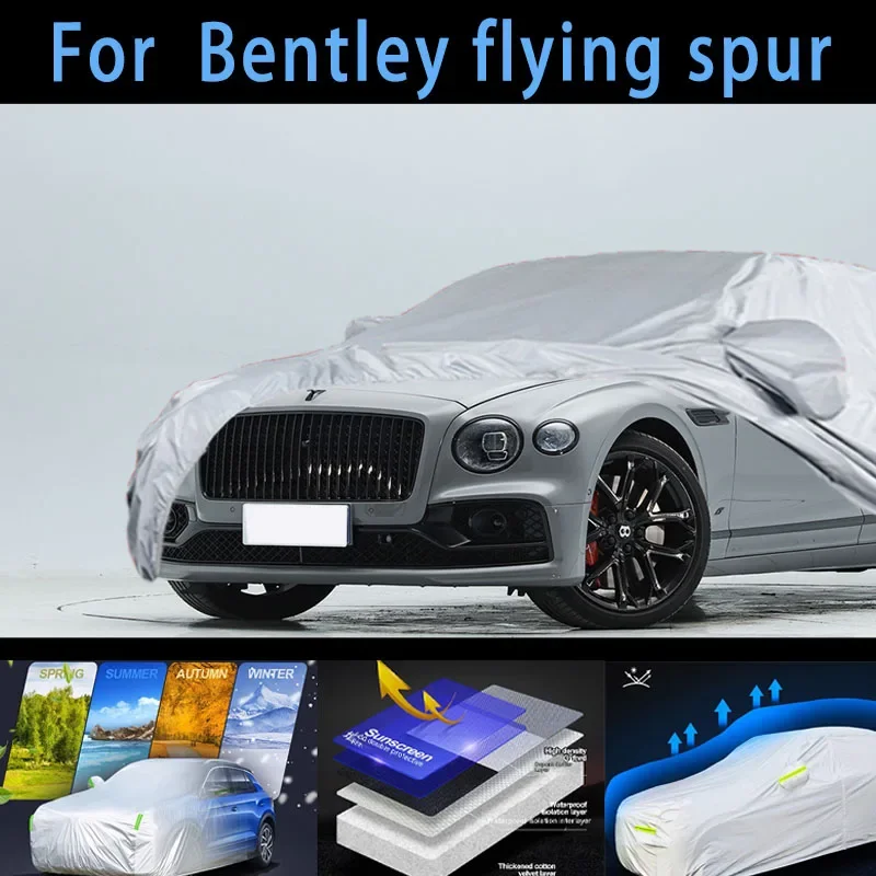 ForBentley flying spur Car protective cover,sun protection,rain protection, UV protection,dust prevention auto paint protective