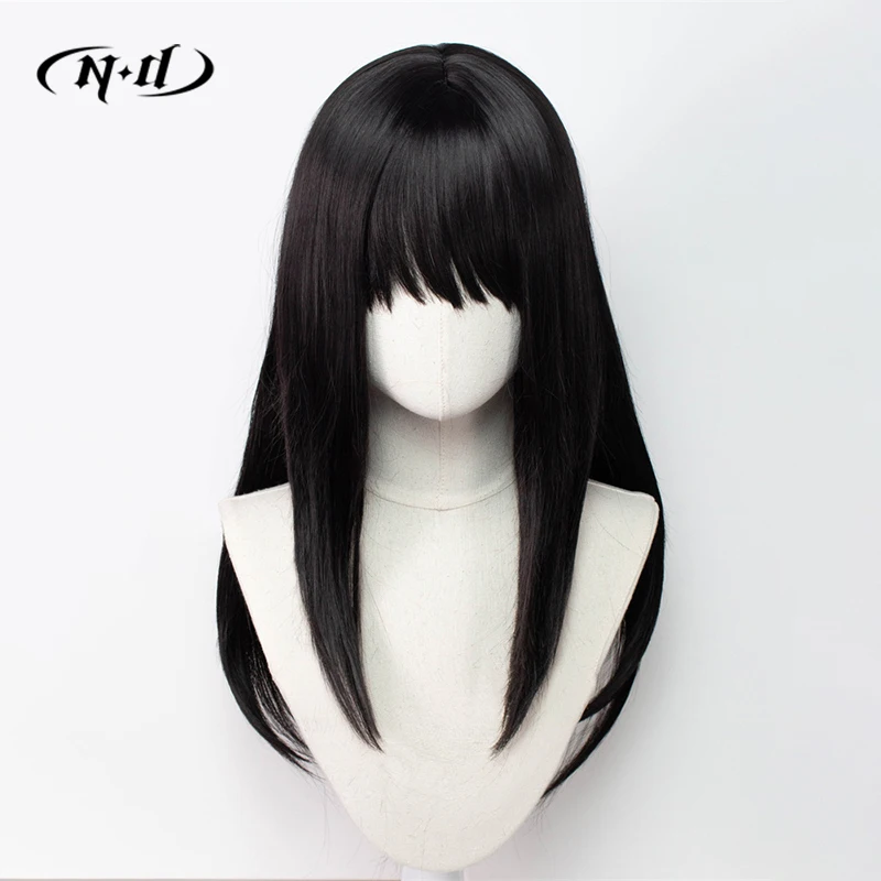 Pelucas de Cosplay ND Asa Mitaka, peluca de motosierra para hombre, pelucas de pelo de Cosplay de Anime resistentes al calor para fiesta temática de disfraz de Comic Con Coser