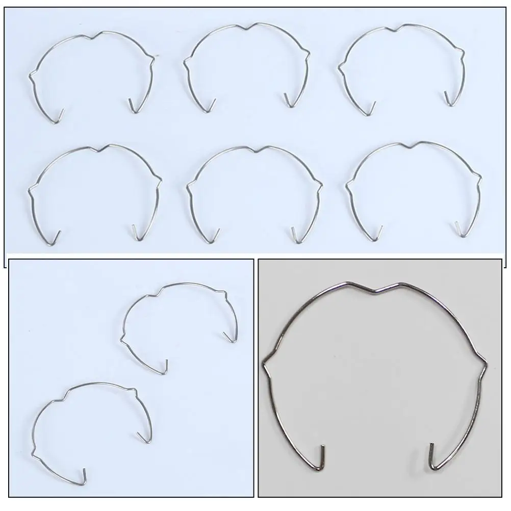 10 قطعة النازل الأضواء الربيع قابل للتعديل مفتاح بانة مصابيح تدفق والعتاد هود شعاع الشريط #6