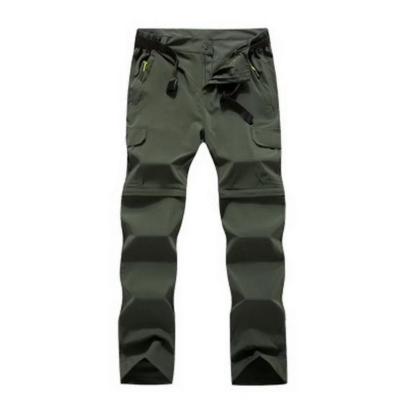 

Stretch Outdoor Hiking Pants Quick Dry Removable Summer Breathable Camping Trekking UV Protection Fishing Trousers PN50