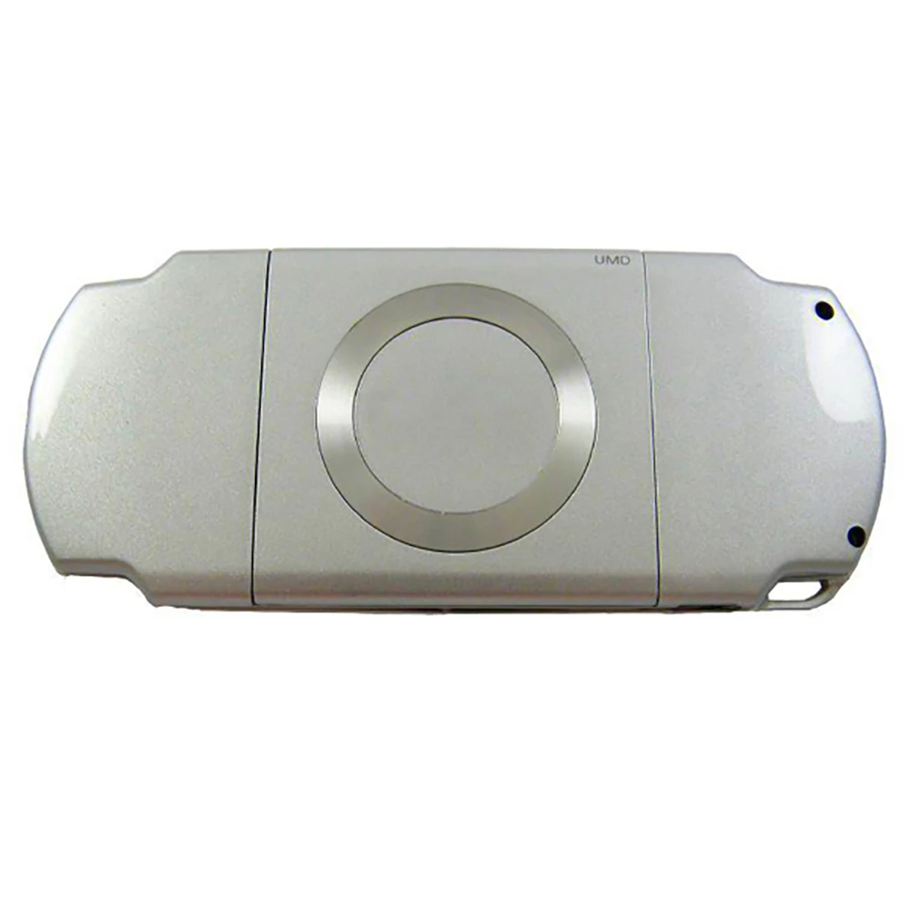 OSTENT Penggantian Suku Cadang Penutup Casing Faceplate Cangkang Perumahan Penuh dengan Kit Tombol untuk Konsol Game Sony PSP 2000 Set Lengkap