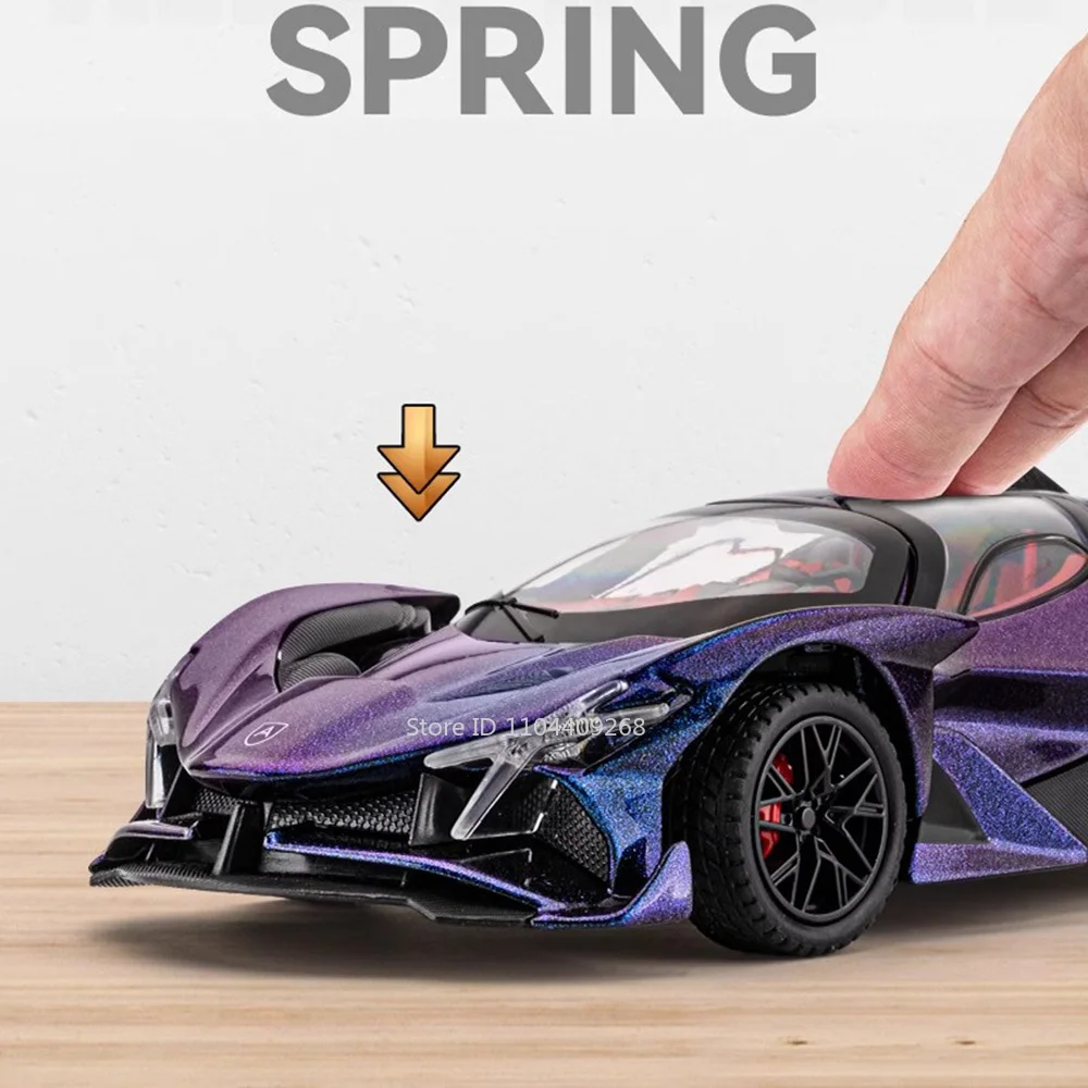 1:24 アポロ EVO IE 車モデルおもちゃプルバック合金ダイキャストドアオープンサウンドライトミニチュア車両モデル子供スーパーカーギフト