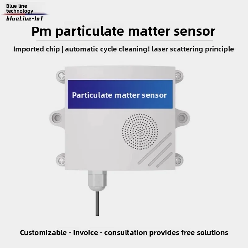Picture 3: Particulate Matter Detector PM2.5/10 Transmitter Air Quality Haze Concentration Temperature and Humidity Dust Sensor