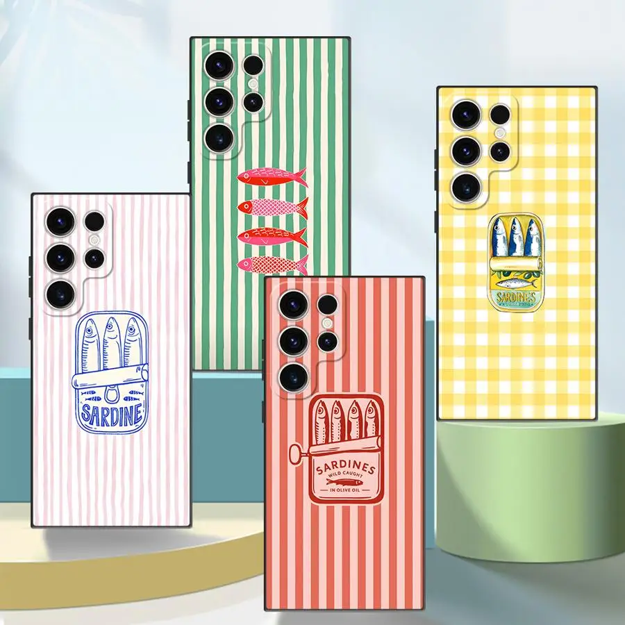 Funda Phone Cover Case for Samsung Galaxy S26 S25 Ultra S10 S9 S21 FE Note 20 Ultra 8 9 10 S23 S24 Plus S20 Cartoon Creative