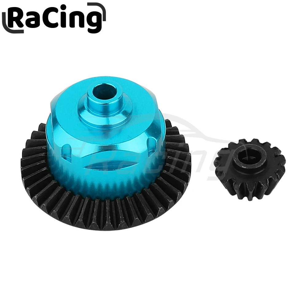 

Aluminum Alloy Cover Metal Differential Mechanism with Gears For Tamiya TT02 TT-02 1/10 RC Car Upgrades Parts Spare Parts