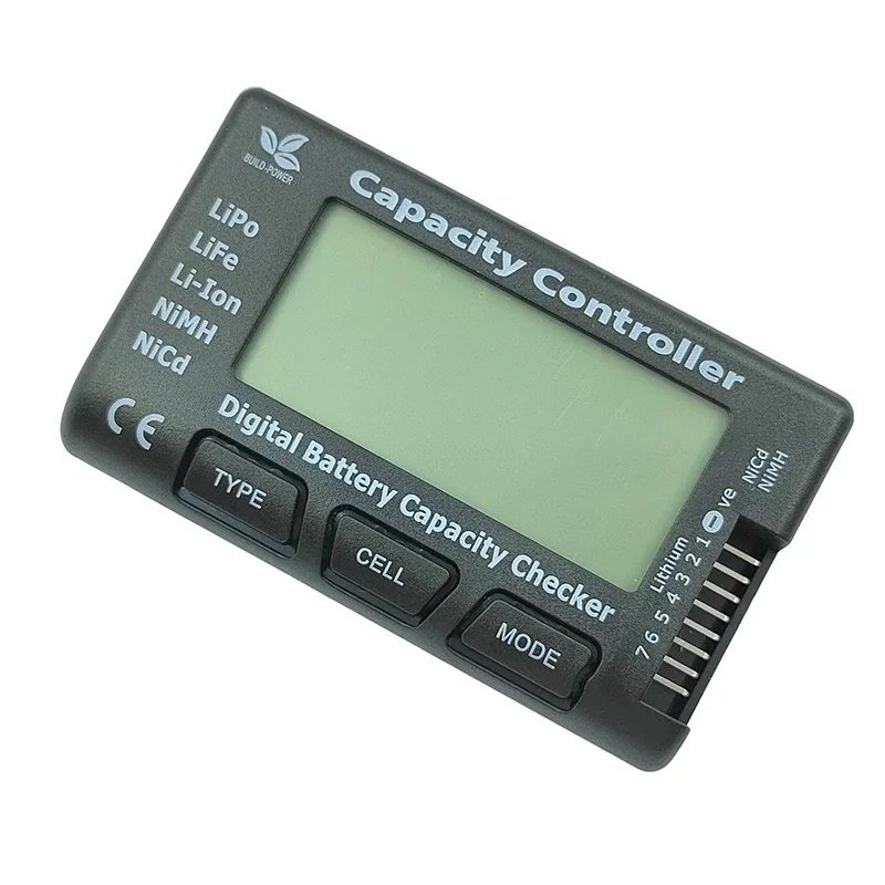 CellMeter-7/8 Digital Battery Capacity Tester 1-7S 3S 4S LiPo Li-lon Voltage Meter NiMH Battery Checker for Cellphones Laptop - view 3
