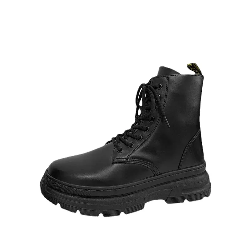 Zapatos De seguridad británicos Para Hombre, Botas altas De trabajo, estilo Popular, color negro, novedad