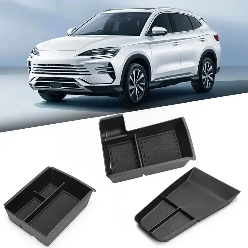 Caja de Almacenamiento para Reposabrazos con Portavasos para BYD Seal U Sealion 6 Song Plus Champion Edition 2023 2024 2025, Accesorios Interiores para Automóvil