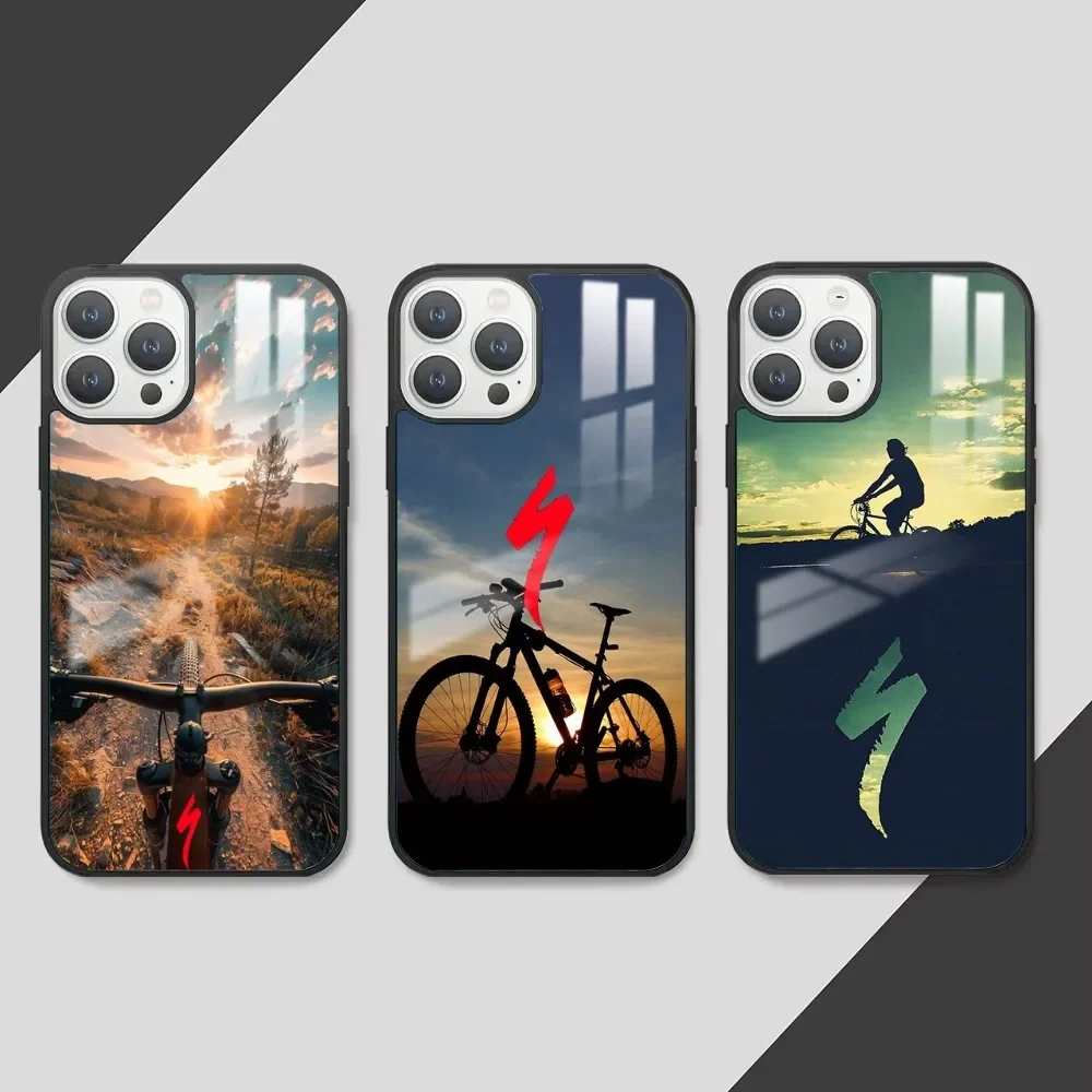 Bicycles S-SPECIALIZEDES-d  Phone Case For iPhone 16 15 14 13 12 11 Pro Max Plus Mini PC Fashion mirror phone case