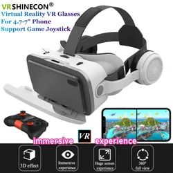 G15E VR Glasses IMAX 3D Movies Virtual Reality VR Glasses Google Cardboard Box VR Helmet for 4.7-7
