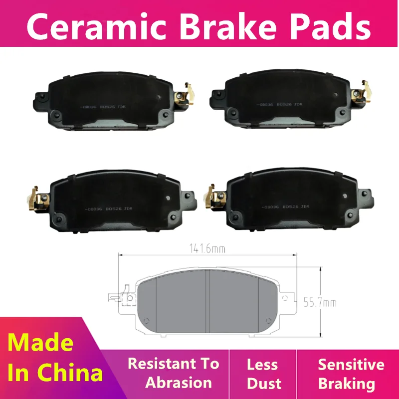 For Nissan Jinke (P15) Sylphy (B18) Front Brake Pads D10606LA0A D10606LE0A/Auto Parts -08036