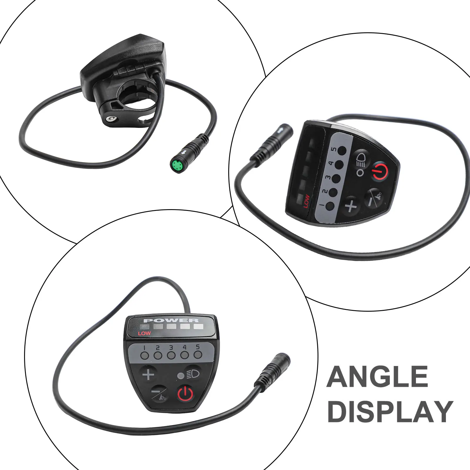 For Bafang BBS01 02 M400 M620 Mid-Motor Display Compatible With UART Communication Protocol Electric Bike Accessories ﻿controlle