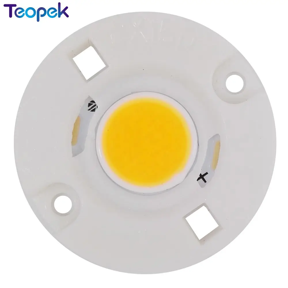 10pcs CXA1507 Ceramic COB LED Array Light EasyWhite 4000K -5000K Warm White 2700K - 3000K 14.8W with / without Holder