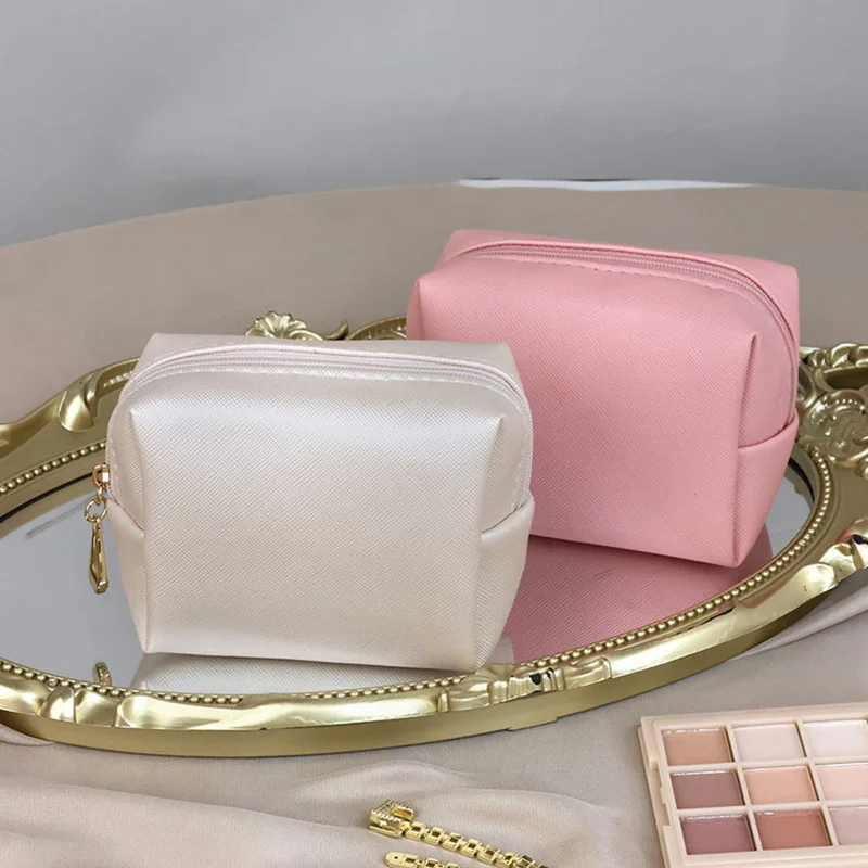 

Женская маленькая портативная косметичка, мини-ювелирные изделия, чехлы для помады, дорожный органайзер для макияжа для девочек, кошелек для хранения, сумка для макияжа, сумка