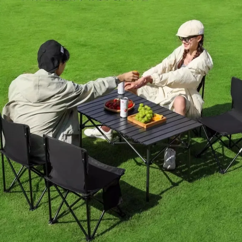

Camping tables and chairs outdoor folding table egg roll table