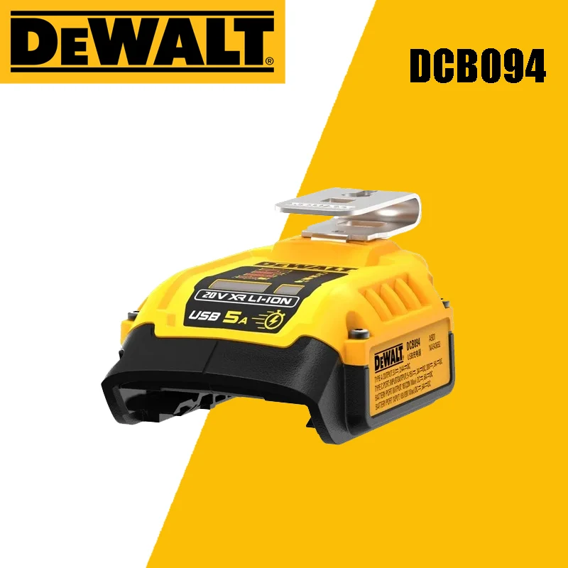 Dewalt Flexvolt Dcb094 12v Max 20v Max Flexxvolt®carregamento Usb Adaptador Multifuncional Acessórios para Ferramentas Elétricas 60v Amp