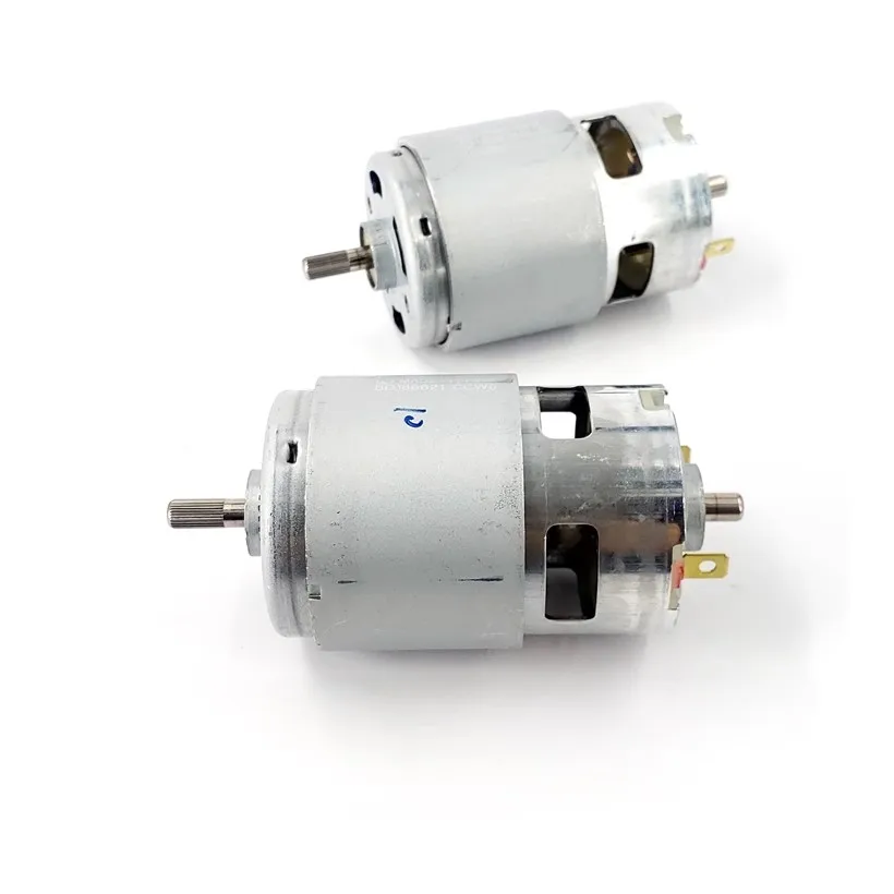 RS-775WC-4538 8600 دورة في الدقيقة DC12V-24V محرك عزم دوران عالي