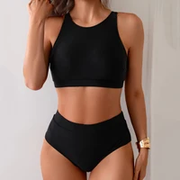 Bikinis negros sexis 2026, trajes de baño para mujer, traje de baño Push Up para mujer, ropa de baño para playa, trajes de baño, conjunto de Bikini brasileño, bañista para piscina