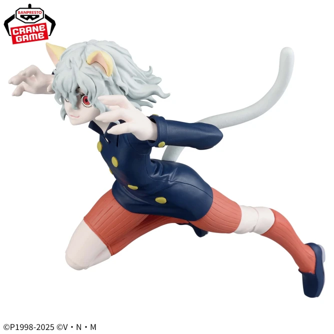 Modelo Original genuino BANPRESTO vibración estrellas Hunter×Hunter 16cm Neferpitou figura personaje modelo juguete colección de regalo