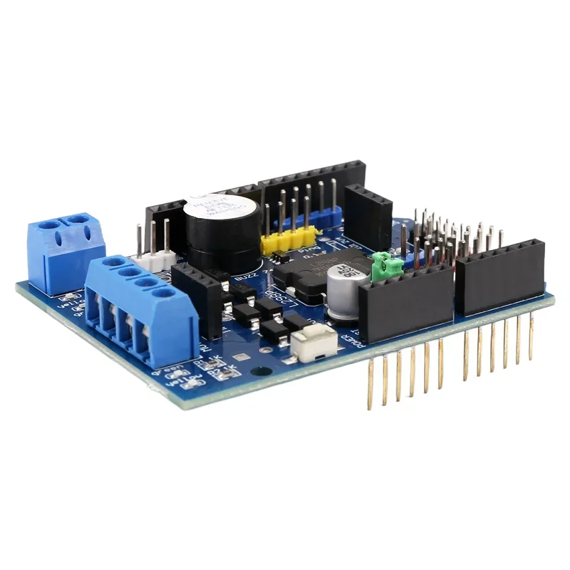 L298P Shield R3 DC Motor Driver Shiled Board Module 2A Dual Full Bridge H-Bridge 2 Way For Arduino UNO r3 Relay 5V 12V