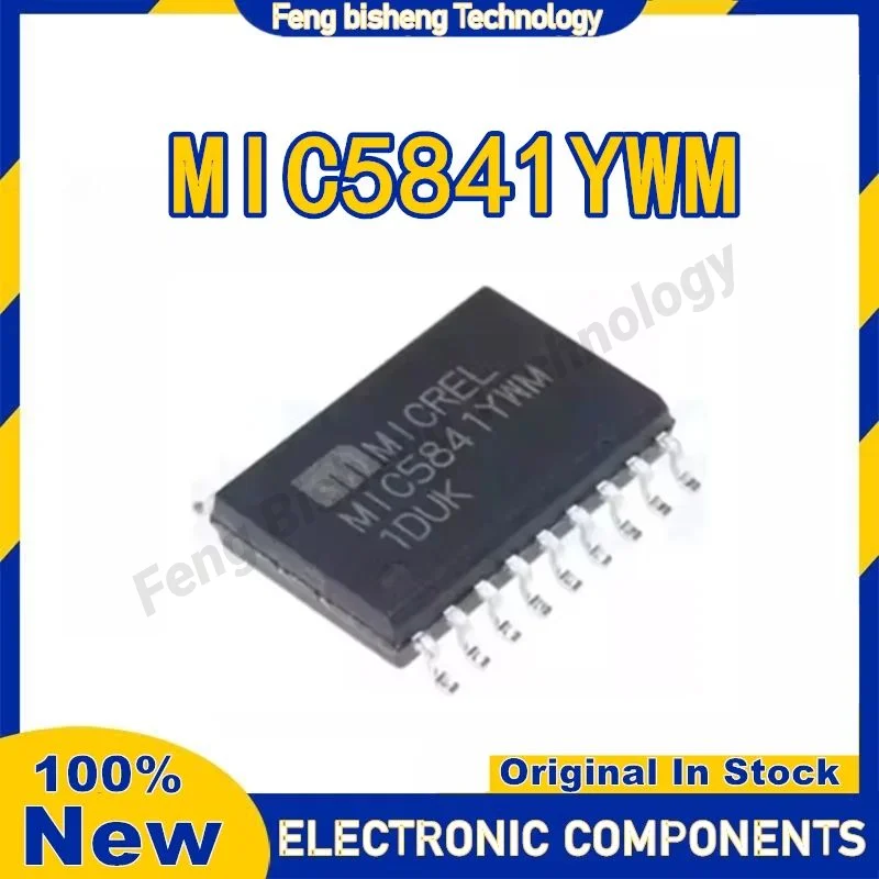 5PCS MIC5841BWM MIC5841YWM MIC5841 SOP18 8-bit serial input latch load driver chip