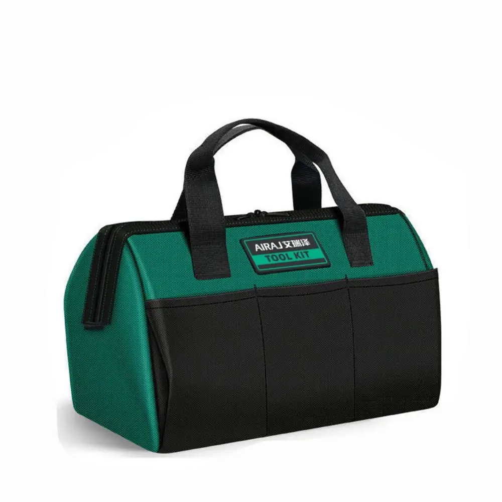 Multipocket Thickened Tool Bag Oxford Cloth Anti Slip Hand-held Tool Bag Waterproof Large Capacity Storage Bag Electrician