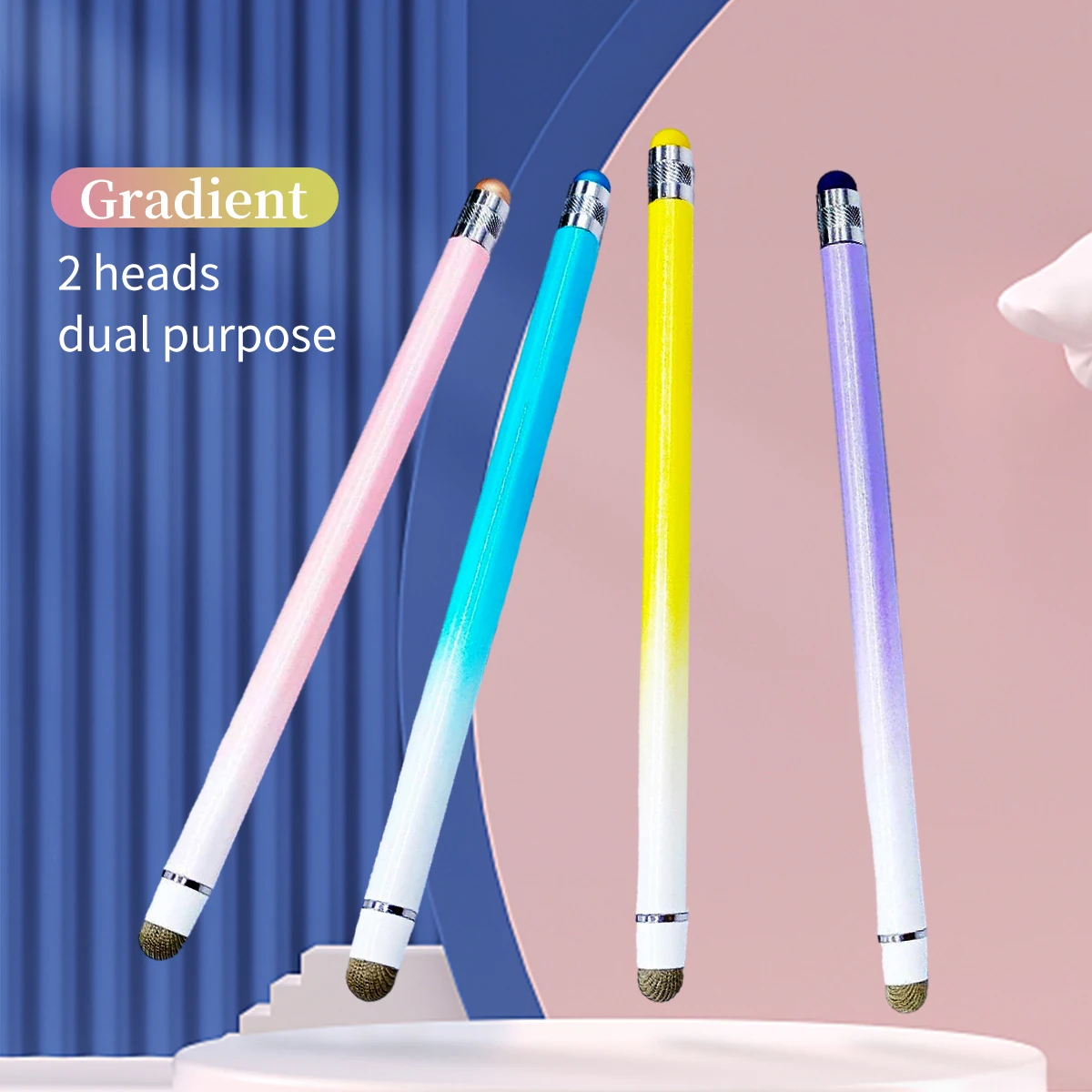 Universal Colorful Drawing Stylus Pen For Android Touch Pen For iPhone iPad Samsung Xiaomi Tablet Smart phone Pencil Accessories