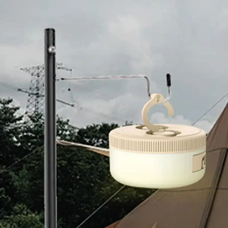 String Lights For Camping 5 Modes Camp Lamp Retractable String Lights LED Rechargeable Waterproof Bright Accidental Lighting For