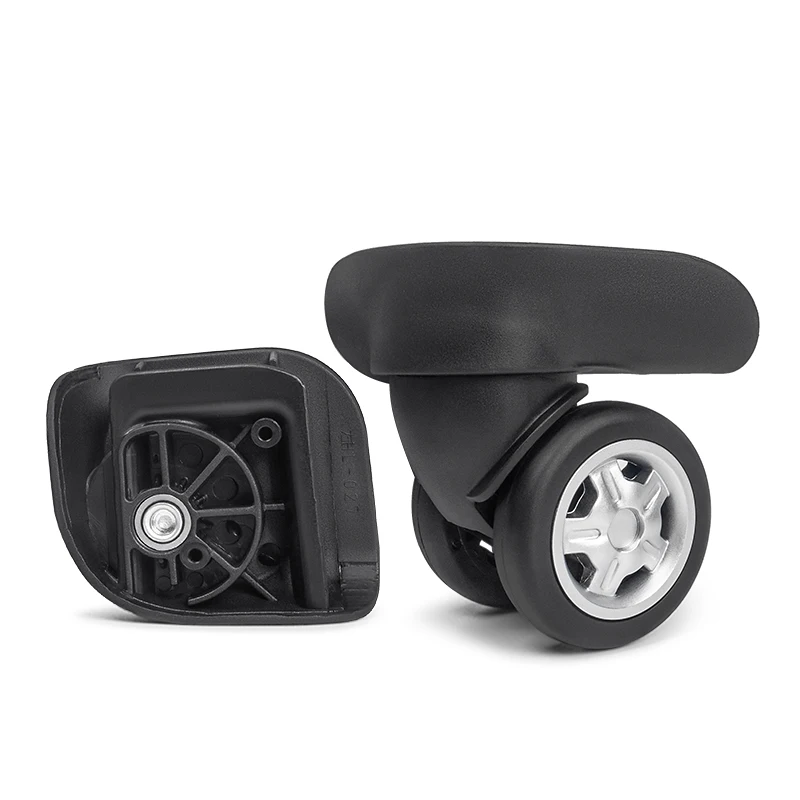 W263 Travel Luggage Wheels HL027 Universal Wheel Password Box Wheels Suitcase Silent Glides Accessories for Bag And Wallet