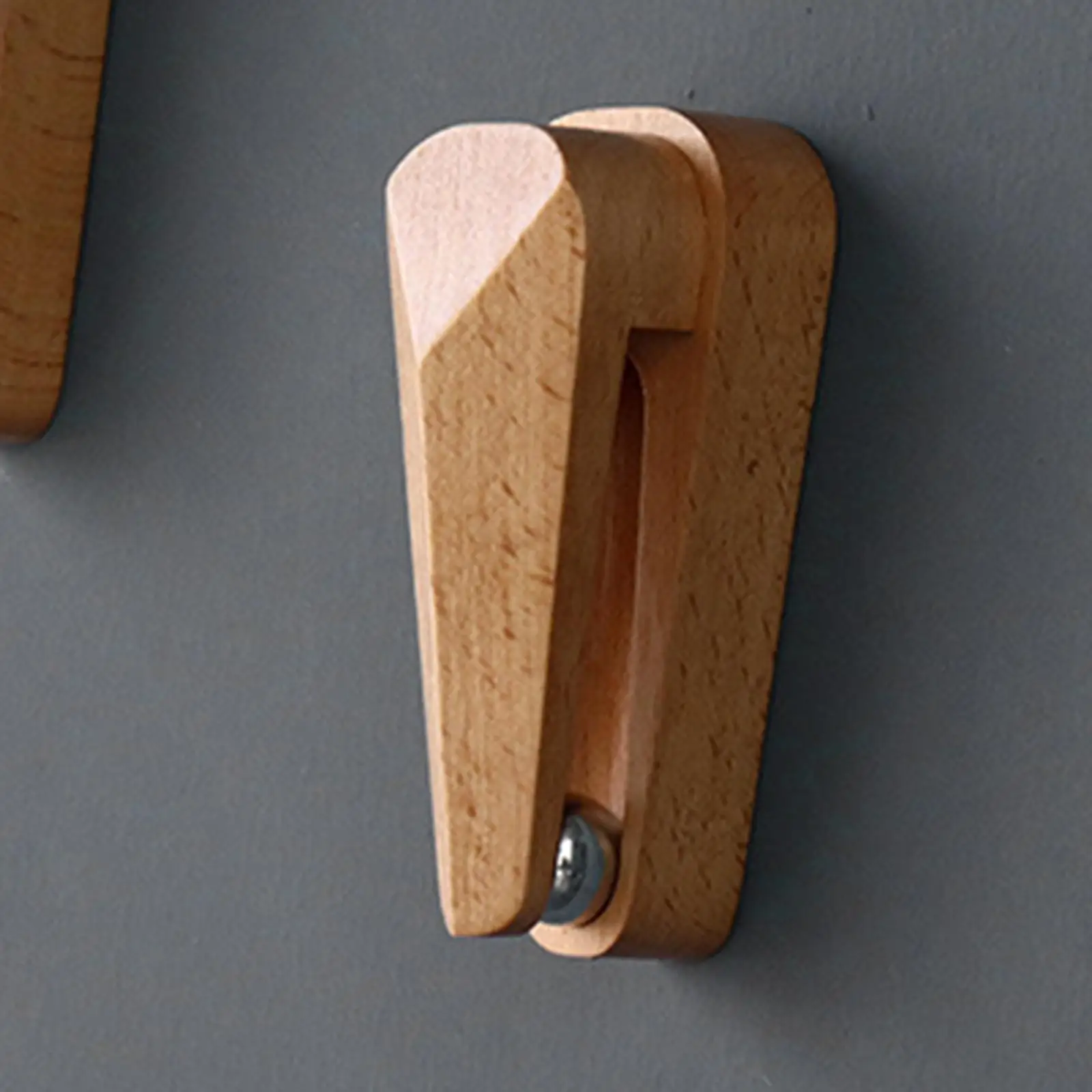 Self Adhesive Towel Hook Wall Mounted Towel Pegs Wood Towel Clips Towel Rack for Beach Towel Cupboards Dish Towel Blankets Dorm