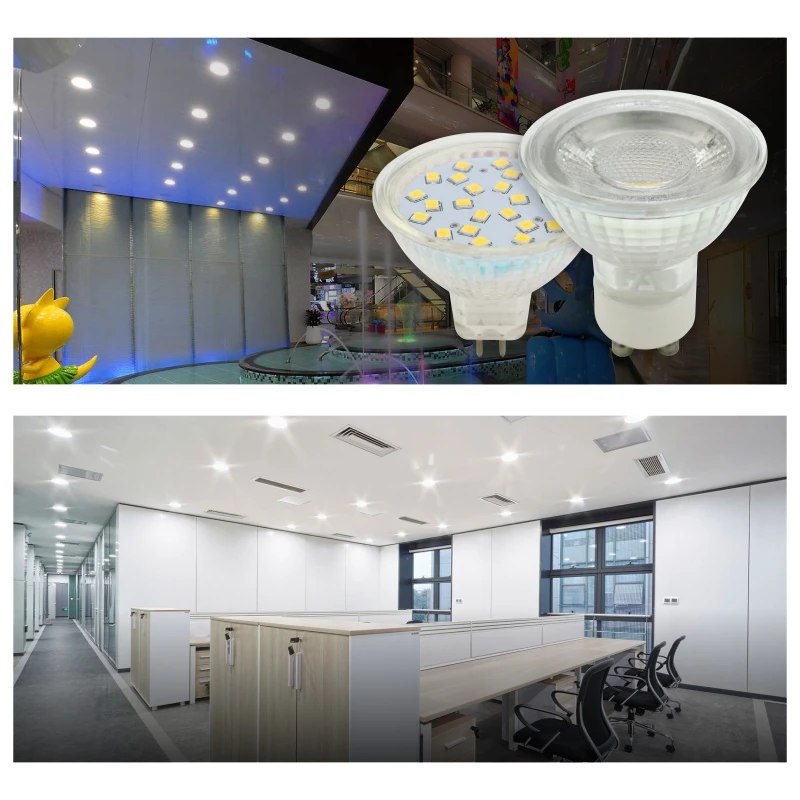 12V 220V MR16 GU10 GU5.3 Lampada LED Bulb 3W 5W Bombillas LED COB Lamp Spotlight Lampara LED Spot Light 24/120 degree