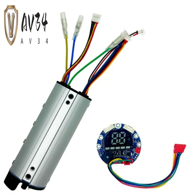 

AV34-36V 20A Electric Scooter Motor Controller Dashboard Panel E Scooter Speed Controller For HX X7 Motor Module