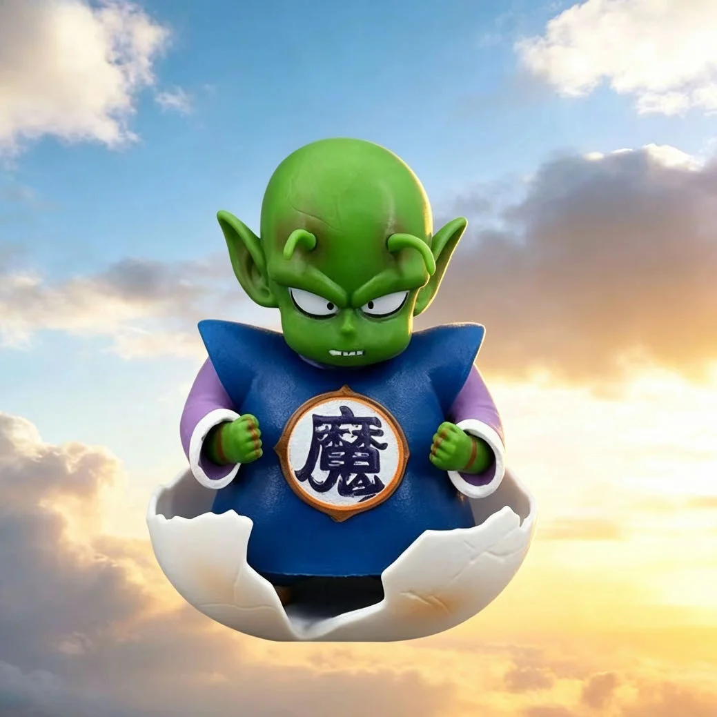 6.5cm/2.5in Dragon Ball Z Figure Childhood Piccolo  Desktop Car Ornaments PVC Decoration Anime Action Figures  Collection Model