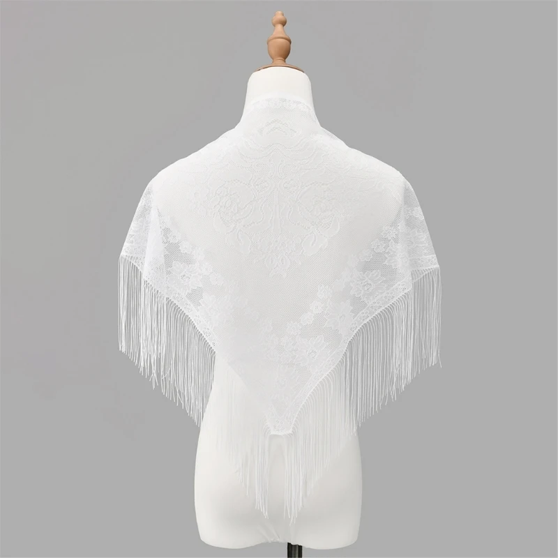 Hollowout Flower Pattern Shawl Shaw