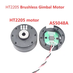 12V 800RPM Brushless Gimbal Motor HT2205 Mini Camera Pan-Tilt-Zoom PTZ BLDC Motor With 12-14Bit AS5048A/AS5600 Encoder For RC