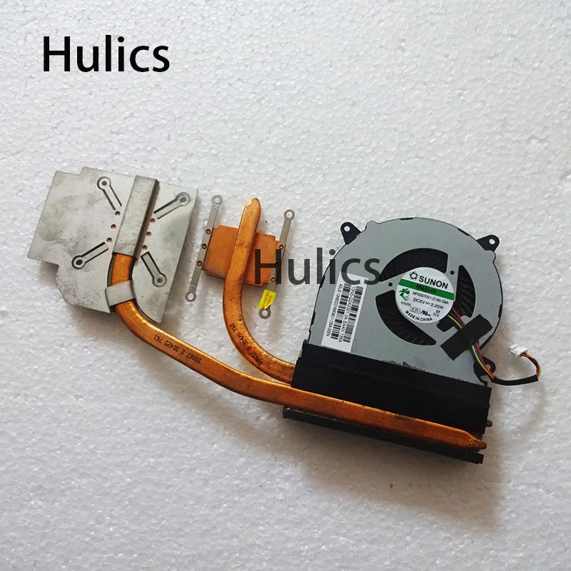 

Hulics Used N550LF Fan Radiator N550L N550 Q550L Q550LF For ASUS Laptop CPU Cooling System Heatsink 13N0-Q2A0301